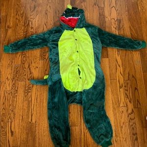 Dinosaur onesie